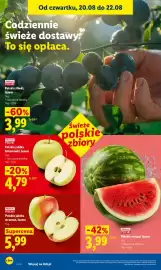 Lidl gazetka Strona 44: Polskie jabłka wczesne, luzem €5,99, Polskie jabłka Antonówki, luzem €4,79