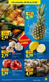 Lidl gazetka Strona 45: Nektarynki ciasteczkowe €5,99, Polski czosnek, luzem €2,79