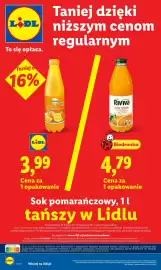 Lidl gazetka Strona 6: Sok 100% Pomarańcza €4,79