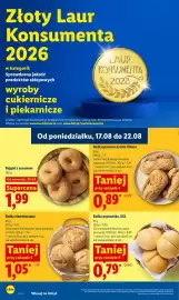 Lidl gazetka Strona 60: Bułka ziemniaczana €1,05, Bajgiel z sezamem €1,99