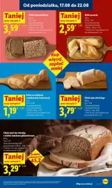 Lidl gazetka Strona 61: Bułka na zakwasie z wydłużonej fermentacji €1,19, Chleb typu włoskiego €3,79