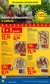 Lidl gazetka Strona 64: GRILL&FUN Polędwiczki na patyku w marynacie jogurtowej €13,76