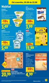 Lidl gazetka Strona 73: Serek puszysty lekki Almette €5,49, ZŁOTA NIOSKA Polskie świeże jaja ściółkowe €20,99