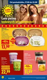 Lidl gazetka Strona 74: Lody w kubku Willisch €22,99, Lody z nadzieniem €13,99