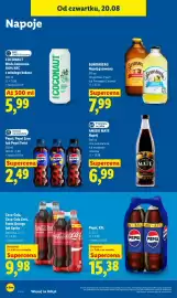 Lidl gazetka Strona 78: Coca-Cola, Coca-Cola Zero, Fanta Orange lub Sprite €9,98, Pepsi, Pepsi Zero lub Pepsi Twist €2,49