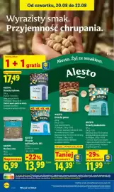 Lidl gazetka Strona 86: ALESTO Nasiona chia €6,99, Orzechy pekan €14,39