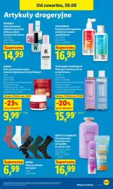 Lidl gazetka Strona 91: Nivelazione Hair booster €16,99, Skarpety damskie lub męskie €6,99