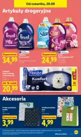 Lidl gazetka Strona 95: Papier toaletowy Floralys Komfort €20,99, Silan Płyn do płukania €24,99