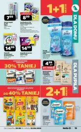 Netto gazetka Strona 19: Zawieszka do WC Power 5 Domestos €8,99, Kapsułki do prania Purox Color €14,99