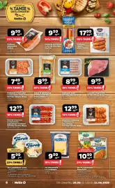 Netto gazetka Strona 6: Ser Camembert Turek €5,99, Kiełbaski białe Grill Bar Sztuka Mięsa €8,99