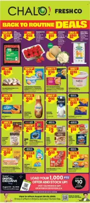Chalo FreshCo flyer (valid until 26-08)
