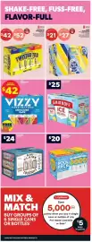 Real Canadian Liquorstore flyer Page 3: Smirnoff Ice €25,00, Pabst Blue Ribbon Groovy Lemon Iced Tea €21,00