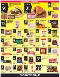 Co-op flyer week 34 Page 4: Maple Leaf Top Dogs €4,99, Co-op Signature Smokehouse Mennonite Style Farmer Sausage €13,99