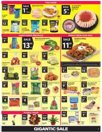 Co-op flyer week 34 Page 6: Greenway Farms Romaine Hearts €4,99, Tre Stelle Feta €16,99