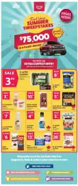 Co-op flyer week 34 Page 9: Purex Bathroom Tissue €13,99, Co-op CentSibles Cat Food €28,99