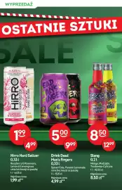 Żabka gazetka | Alkohole Strona 16: Drink Slang Mango €8,50, Drink Dead Man's Fingers Spiced Cola €5,00