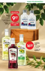 Żabka gazetka | Alkohole Strona 3: Wódka Soplica Szlachetna €9,99, Likier Lubelska Gruszkowa €16,50