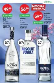 Żabka gazetka | Alkohole Strona 9: Wódka Biały Bocian €49,99, Wódka Finlandia €59,99