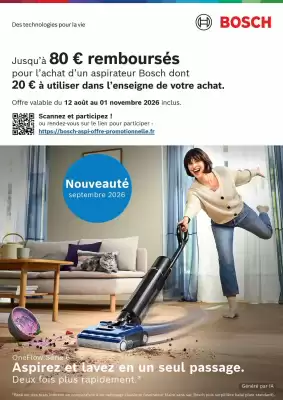 Boulanger (valable jusqu'au 1-11)