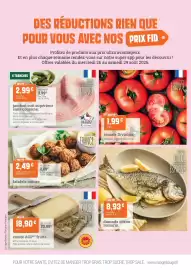 Catalogue Fresh semaine 35 page 15: Tomate Divinina €1,99, Jambon cuit supérieur sans couenne €2,99