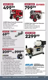 Princess Auto flyer Page 78