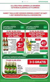 Żabka gazetka Strona 34: Piwo Desperados €4,50, Piwo Žatecký Světlý Ležák €2,99