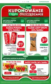 Żabka gazetka Strona 37: Lody Gruvi €3,99, Napój Coca-Cola original, zero €2,50