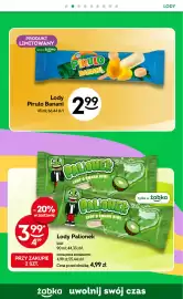 Żabka gazetka Strona 51: Lody Palionek kiwi €3,99, Lody Pirulo Banani €2,99