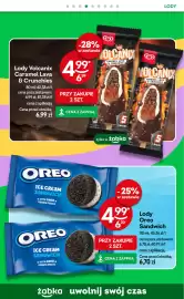 Żabka gazetka Strona 53: Lody Volcanix Caramel Lava & Crunchies €4,99, Lody Oreo Sandwich €4,99
