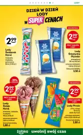 Żabka gazetka Strona 57: Lody Pirulo €2,99, Lody Śnieżynka Plombir śmietankowa €2,99