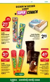 Żabka gazetka Strona 58: Lody Kaktus Ścisk €3,99, Lody Grand Koral €4,50