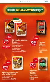 Żabka gazetka Strona 6: Karkówka grillowa Sokotów €13,99, Kiełbaski grillowe Drobigemex €9,99