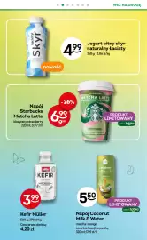Żabka gazetka Strona 69: Coconut Milk & Water Matcha i Mango €5,50, Jogurt pitny skyr naturalny Łaciaty €4,99