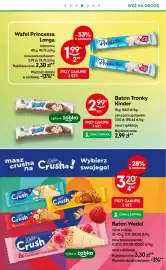 Żabka gazetka Strona 71: Wafel Princessa Longa kokosowa €1,99, Baton Tronky Kinder €2,99