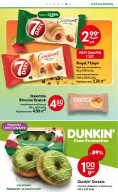 Żabka gazetka Strona 73: Rogal 7 Days €2,99, Bułeczka Briocche Snatch €4,50