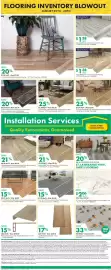 Kent flyer week 34 Page 7: 6mm 12" x 24" Mason Stone Core Vinyl Flooring €3,78