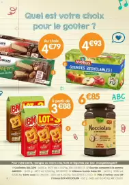 Catalogue b&m page 18: Balconi Wafer €4,79, ANDROS GOURDES RECyclables €4,93