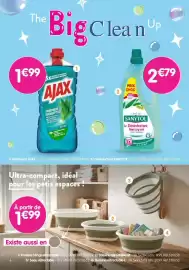 Catalogue b&m page 6: SANYTOL Le Désinfectant Nettoyant €2,79, AJAX Fraîcheur Eucalyptus €1,99