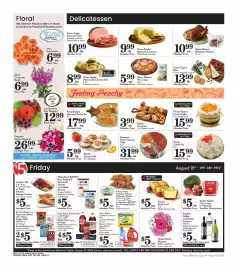 Pavilions weekly ad week 34 Page 2: Waterfront Bistro raw peeled & deveined shrimp or cooked shrimp €5,00