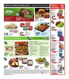 Pavilions weekly ad week 34 Page 4: Green or Red Seedless Grapes €2,99