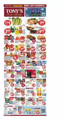 Tony’s Fresh Market (valid until 25-08)