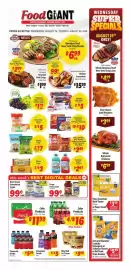 Food Giant weekly ad week 34 Page 1: Fiора Essentials Bath Tissue or Paper Towels €3,99, Michigan Gala Apples €5,00
