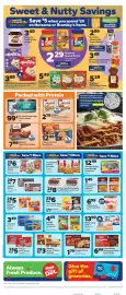 Save a Lot weekly ad week 34 Page 2: Nutsome Peanut Butter €2,29, Bramley's 100% Pure Honey €5,29