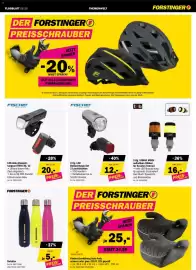 Forstinger Flugblatt Seite 7: Forstinger Behälter €5,00, URBAN MOOV €16,00