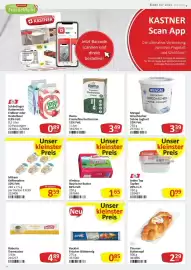 Kastner Flugblatt Seite 10: Thurner Butterzopf €2,29, Rama Cremefine Kochcreme €3,49