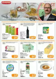 Kastner Flugblatt Seite 15: Steirerkraft Bio Kürbiskernöl €16,59, SalzburgMilch Bio H-Milch €1,25