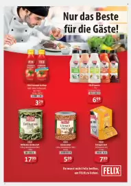Kastner Flugblatt Seite 26: Felix Delikatess-Gurken €17,99, Felix Linsen natur €5,99