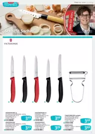 Kastner Flugblatt Seite 35: Victorinox Tomatenmesser rundspitz €3,69, Victorinox Gemüsemesser rot €3,69