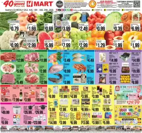 Hmart weekly ad week 34 Page 1: Glico Pocky Cream Covered Biscuit Sticks €2,99