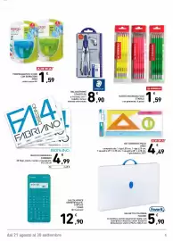 Volantino Spesa Facile Conad Pagina 5: Valigetta polionda Favorit €5,90, Set disegno 5 pezzi Arda €4,49